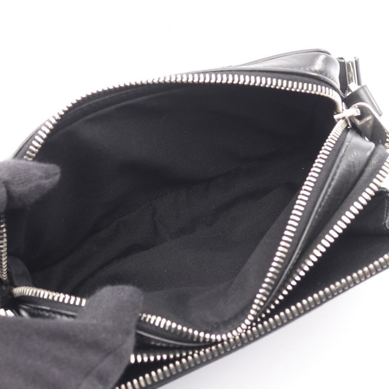 Dior Shoulder Bag Oblique Galaxy 2esbc119vpd Black Leather Oblique Galaxy