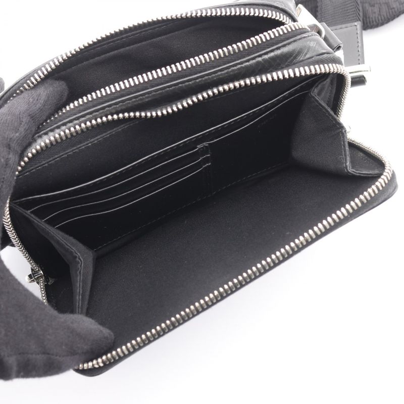 Dior Shoulder Bag Oblique Galaxy 2esbc119vpd Black Leather Oblique Galaxy