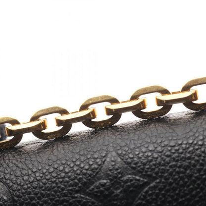 Louis Vuitton Shoulder Bag Malso Noir Black Leather