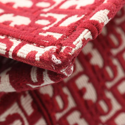 Dior Tote Bag BOOK TOTE Book Tote Small Oblique Red Canvas Oblique Book Tote