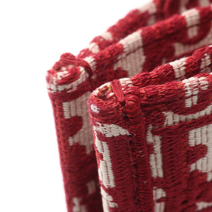 Dior Tote Bag BOOK TOTE Book Tote Small Oblique Red Canvas Oblique Book Tote