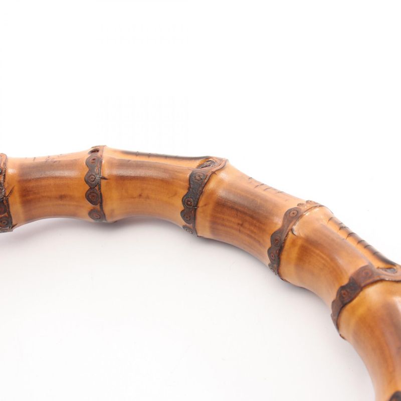 Gucci Handbag Music IS MINE Bamboo 681173 Dark Brown Multi Canvas Leather