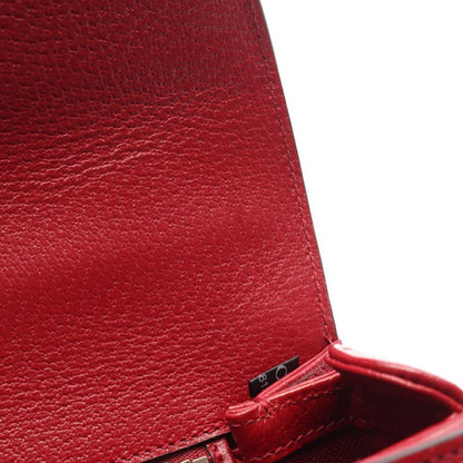 Gucci Handbag Music IS MINE Bamboo 679632 Red Multi Canvas Leather Bamboo Music