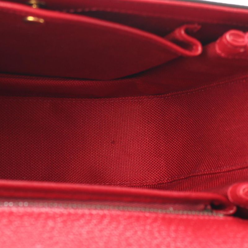 Gucci Handbag Music IS MINE Bamboo 679632 Red Multi Canvas Leather Bamboo Music