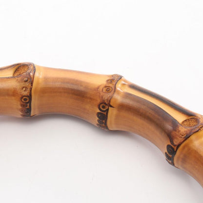 Gucci Handbag Music IS MINE Bamboo 679632 Red Multi Canvas Leather Bamboo Music