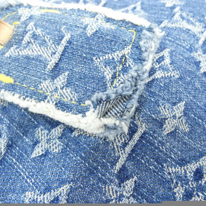 Louis Vuitton Lv Remix (Monogram Denim) on the Go Mm M46871 Bag