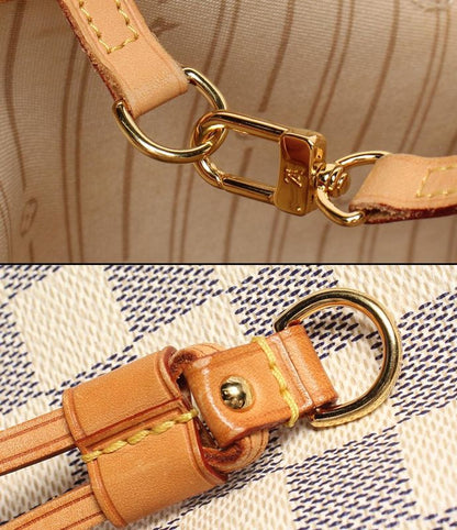 Louis Vuitton Tote Bag Shoulder Bag Shoulder Neverfull MM Damier Azure N51107