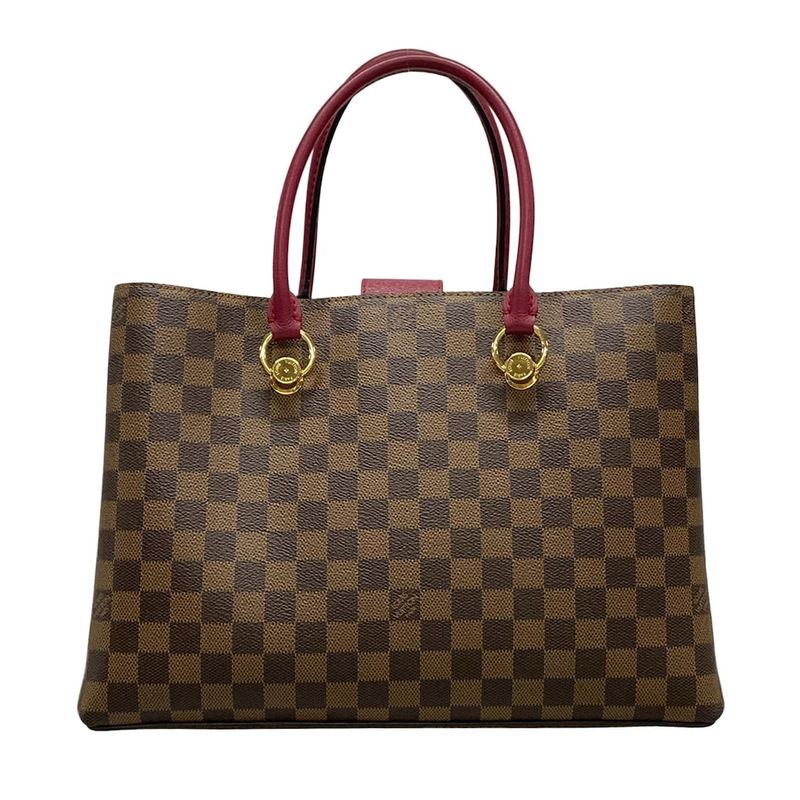 Louis Vuitton Tote Bag Damier LV Riverside N40052 Redouvent Leather