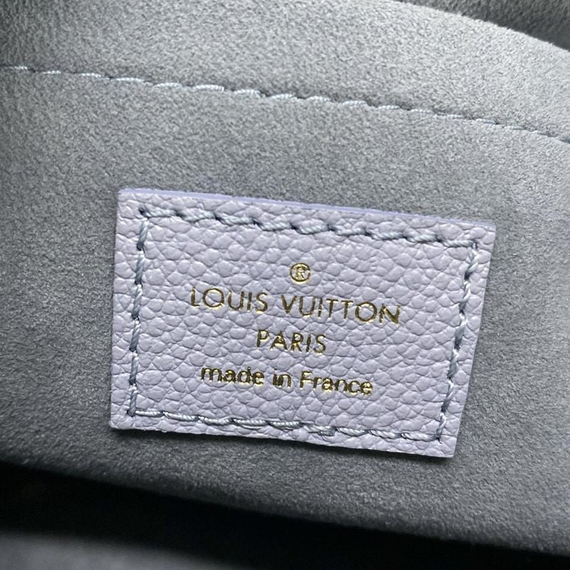 Louis Vuitton Handbag Monogram ・empreinte Speedy Bandouliere 20 M46484 Blue