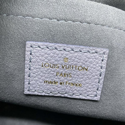 Louis Vuitton Handbag Monogram ・empreinte Speedy Bandouliere 20 M46484 Blue