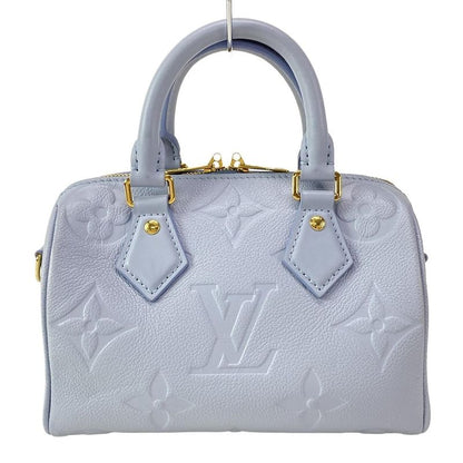 Louis Vuitton Handbag Monogram ・empreinte Speedy Bandouliere 20 M46484 Blue