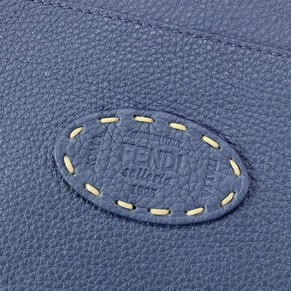 Fendi Handbag Selleria Peekaboo Icy You Medium 8bn321 Ivory X Blue Gray Leather