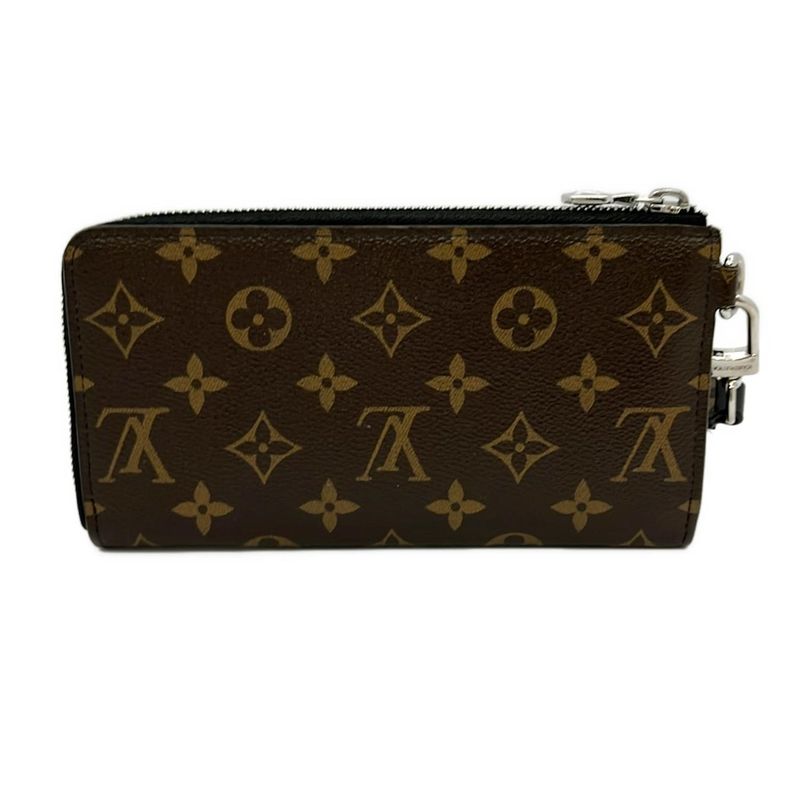 Louis Vuitton Long Wallet Monogram Macassar Zippy Dragonne M69407 Monogram