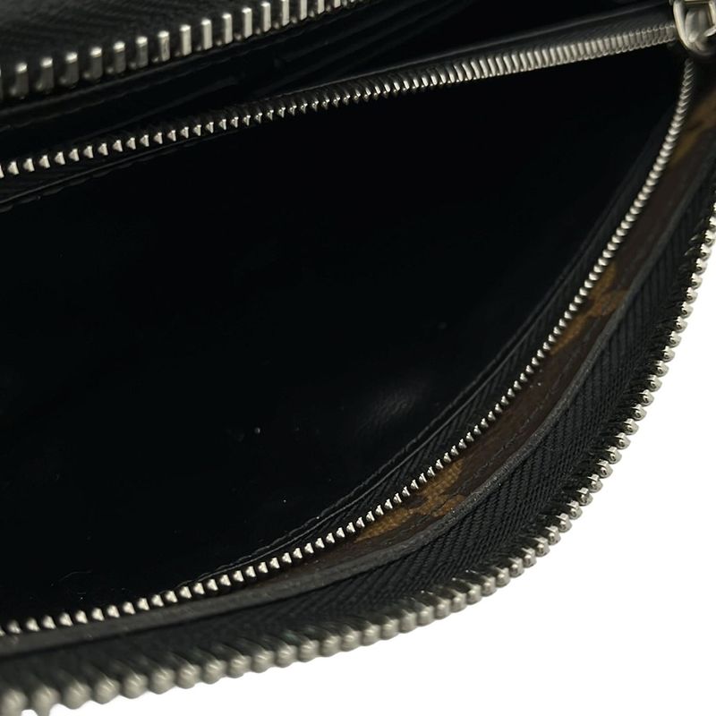 Louis Vuitton Long Wallet Monogram Macassar Zippy Dragonne M69407 Monogram