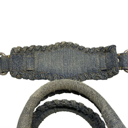 Balenciaga Handbag Neo Kagole XS 700940 Light Blue Denim Distressed Process Ing