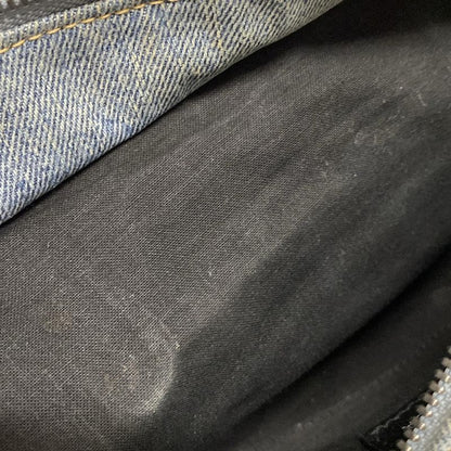 Balenciaga Handbag Neo Kagole XS 700940 Light Blue Denim Distressed Process Ing