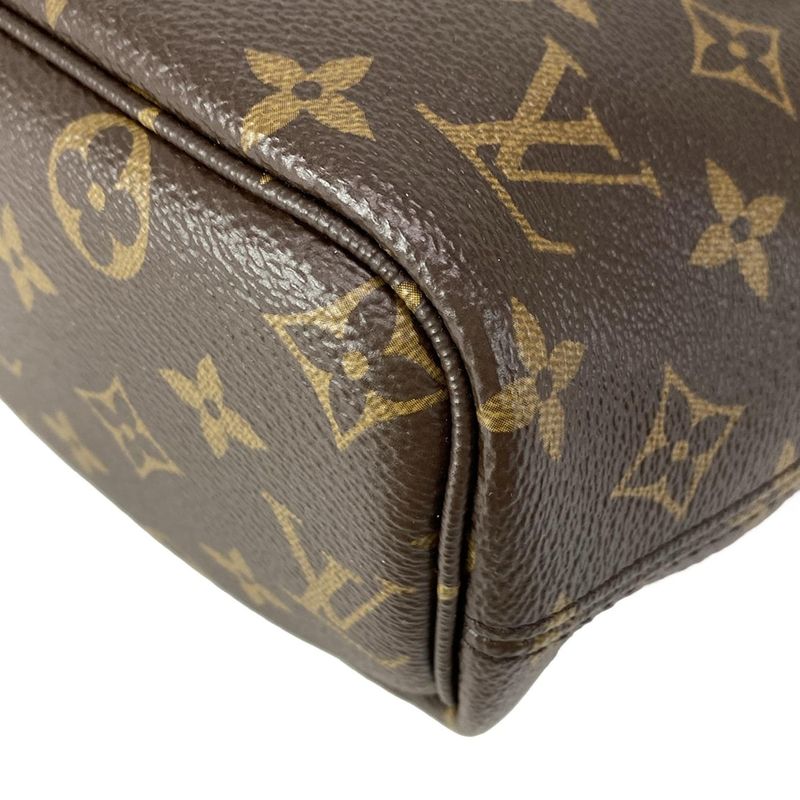Louis Vuitton Tote Bag Monogram Macassar Neverfull ・inside Out BB M26315 Brown
