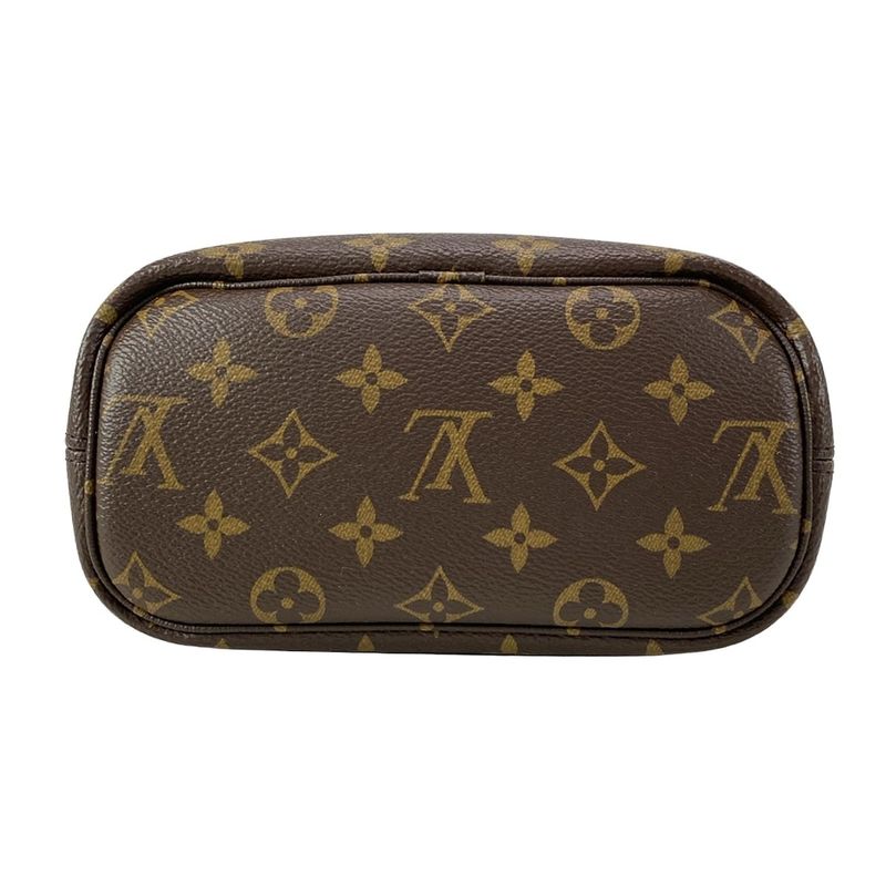 Louis Vuitton Tote Bag Monogram Macassar Neverfull ・inside Out BB M26315 Brown