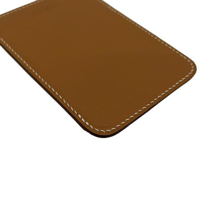 Hermes Pass Case Eman Cheval Gold Magsafe