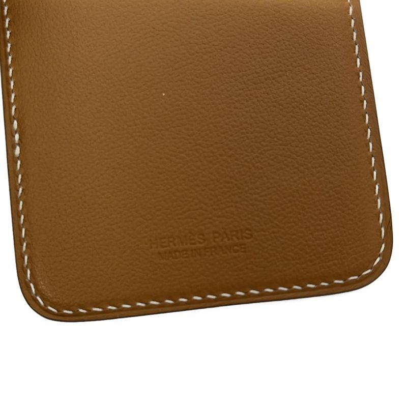 Hermes Pass Case Eman Cheval Gold Magsafe