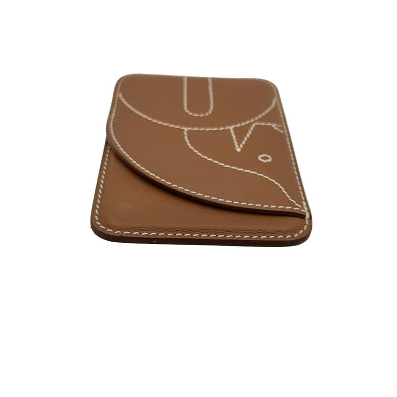 Hermes Pass Case Eman Cheval Gold Magsafe