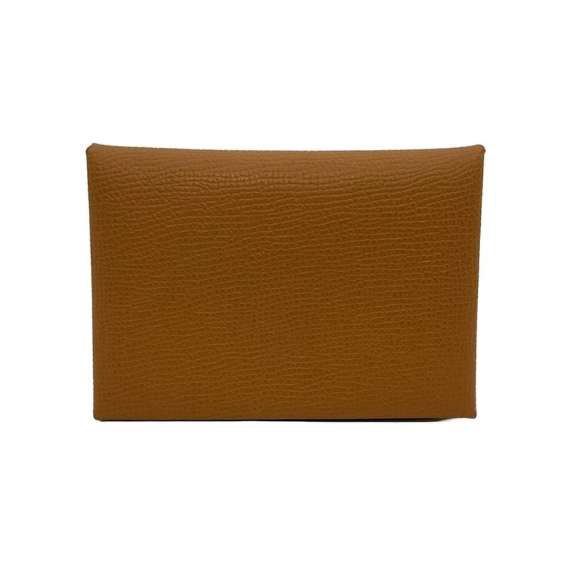 Hermes Coin Case Calvi Duo Gold