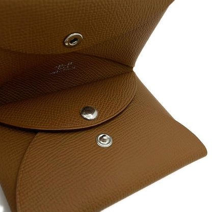 Hermes Coin Case Calvi Duo Gold