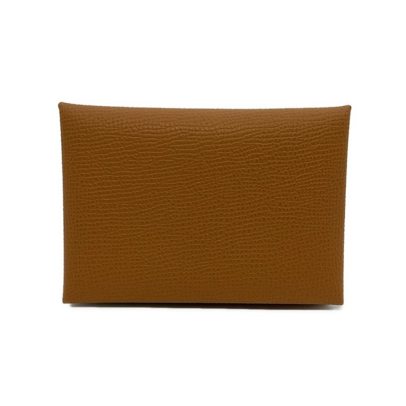 Hermes Coin Case Calvi Duo Gold