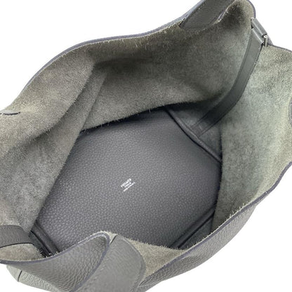 Hermes Handbag Picotan Lock MM 22 Ethane Silver Hardware