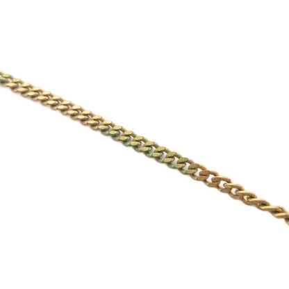 Christian Dior Necklace Pendant CD Logo Gold Color Accessories Aa