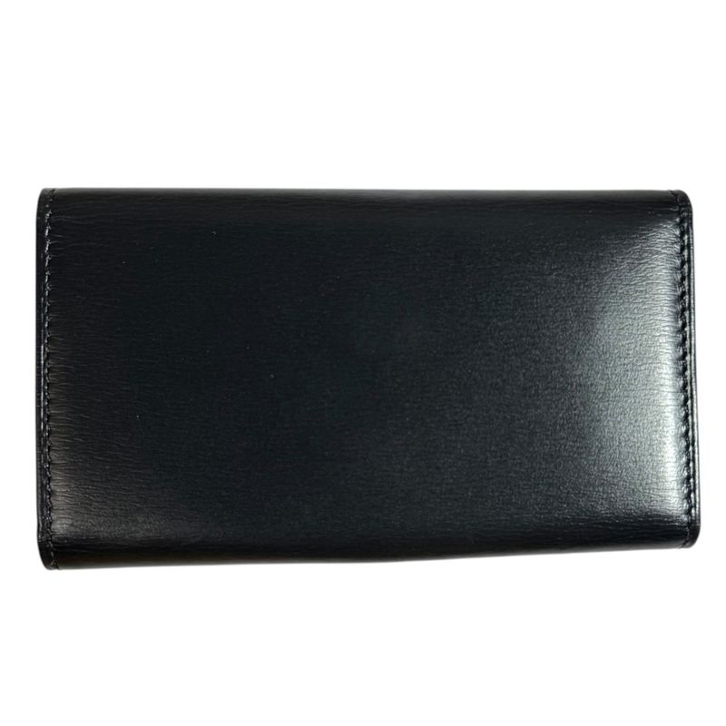 Cartier Sapphire Line Key Case Black Men's Used