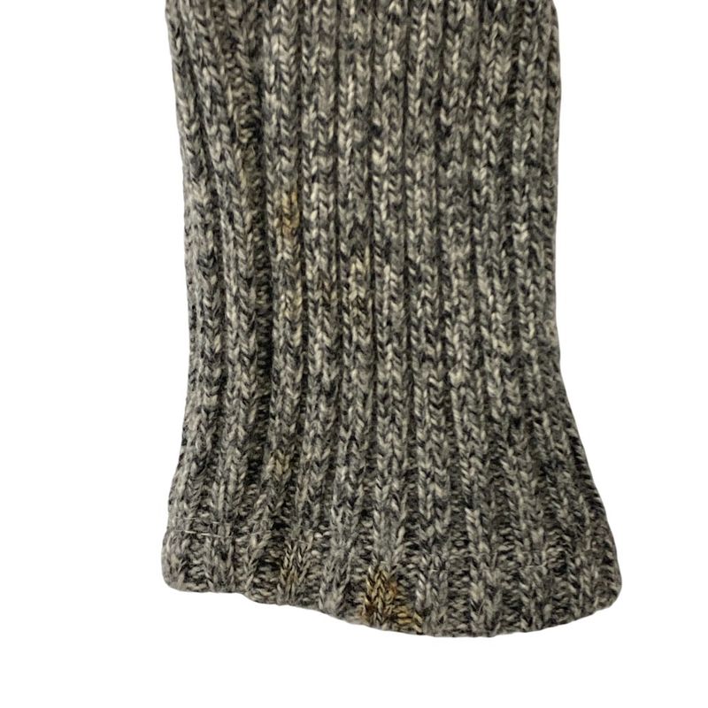 Versace Turtleneck Knit Sweater Size 26 40 Gray Ladies Used