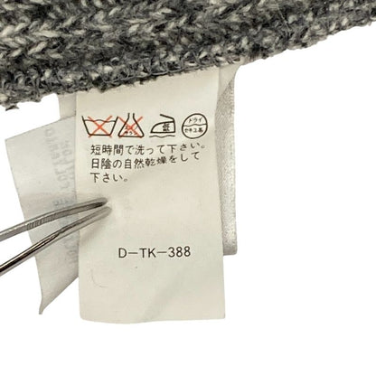 Versace Turtleneck Knit Sweater Size 26 40 Gray Ladies Used