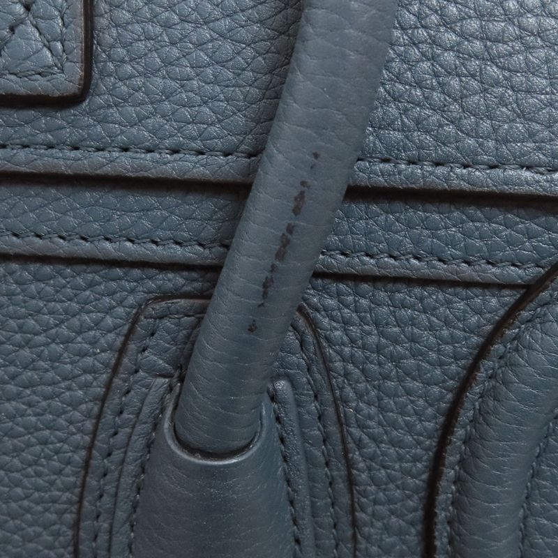 Celine Luggage Nano 2WAY Handbag Calf Ladies