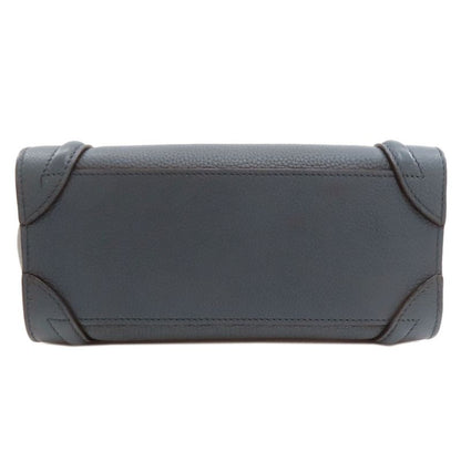 Celine Luggage Nano 2WAY Handbag Calf Ladies