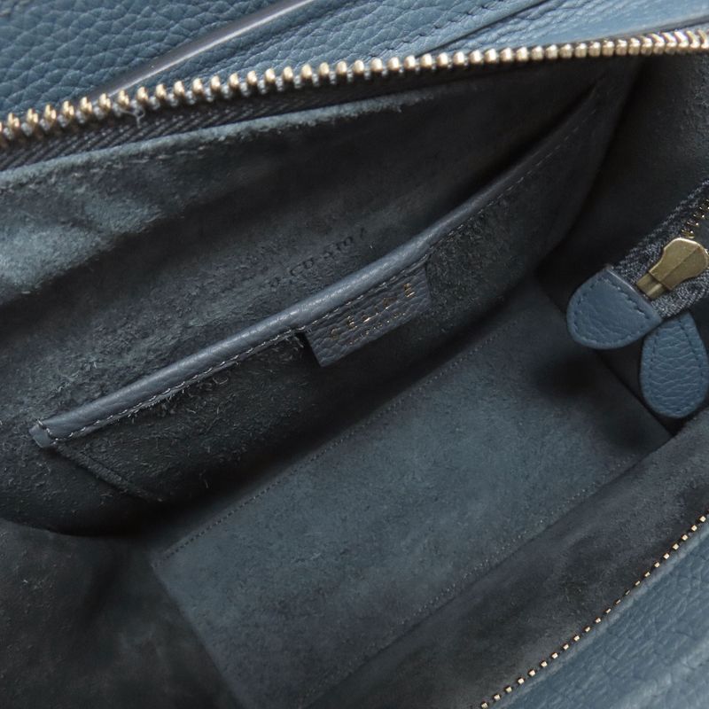 Celine Luggage Nano 2WAY Handbag Calf Ladies