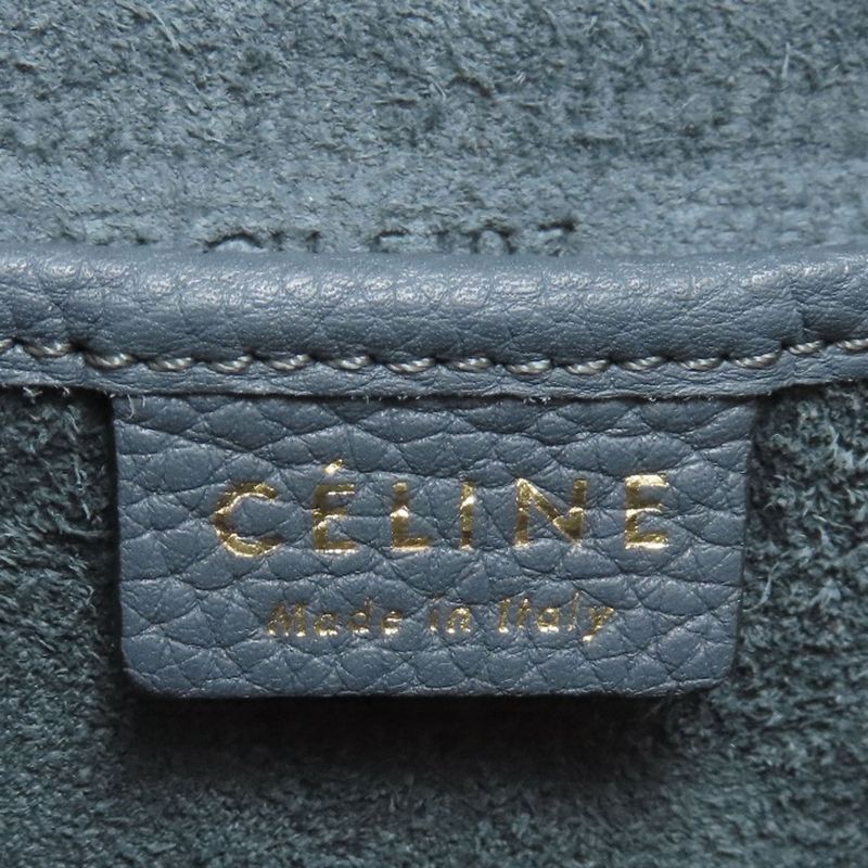 Celine Luggage Nano 2WAY Handbag Calf Ladies