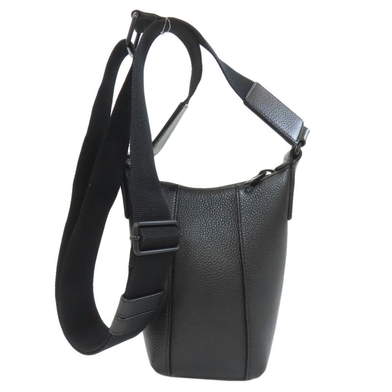 Balenciaga 644722 Hourglass Shoulder Bag Leather Women's