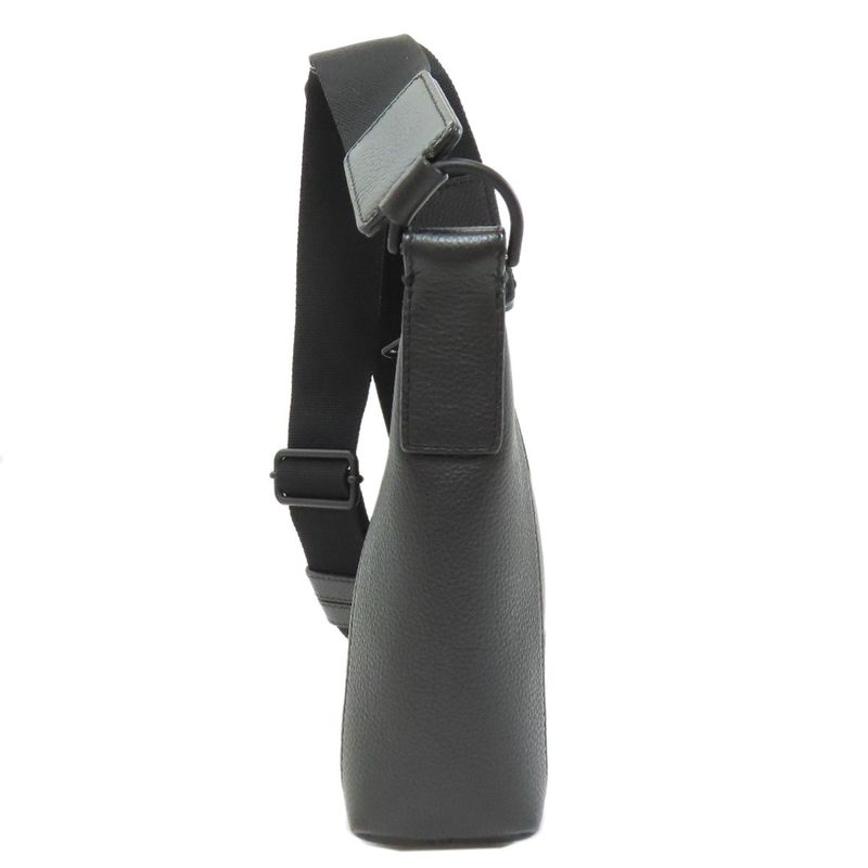 Balenciaga 644722 Hourglass Shoulder Bag Leather Women's