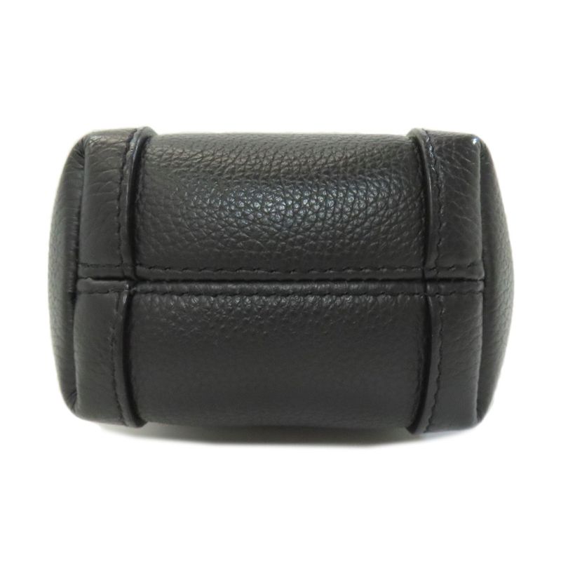 Balenciaga 644722 Hourglass Shoulder Bag Leather Women's