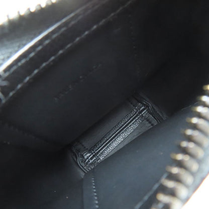 Balenciaga 644722 Hourglass Shoulder Bag Leather Women's