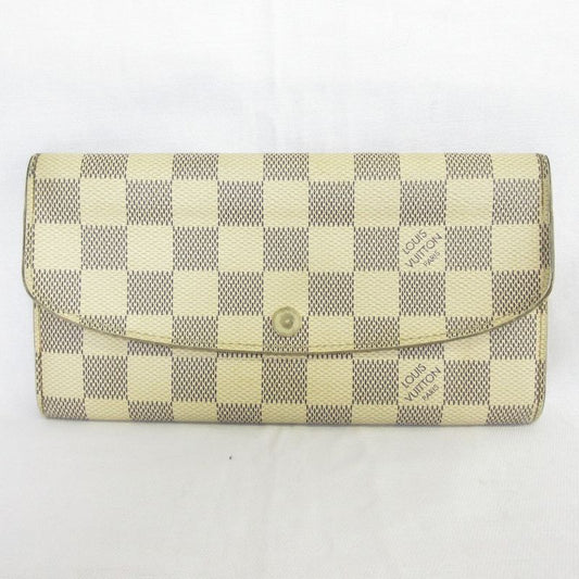 Good Louis Vuitton Damier Azure Portefeuille Emily Bifold Long Wallet N63546