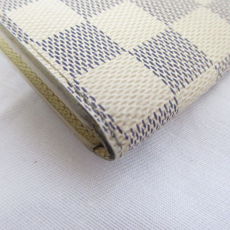Good Louis Vuitton Damier Azure Portefeuille Emily Bifold Long Wallet N63546