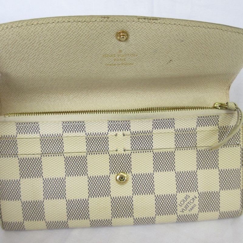 Good Louis Vuitton Damier Azure Portefeuille Emily Bifold Long Wallet N63546