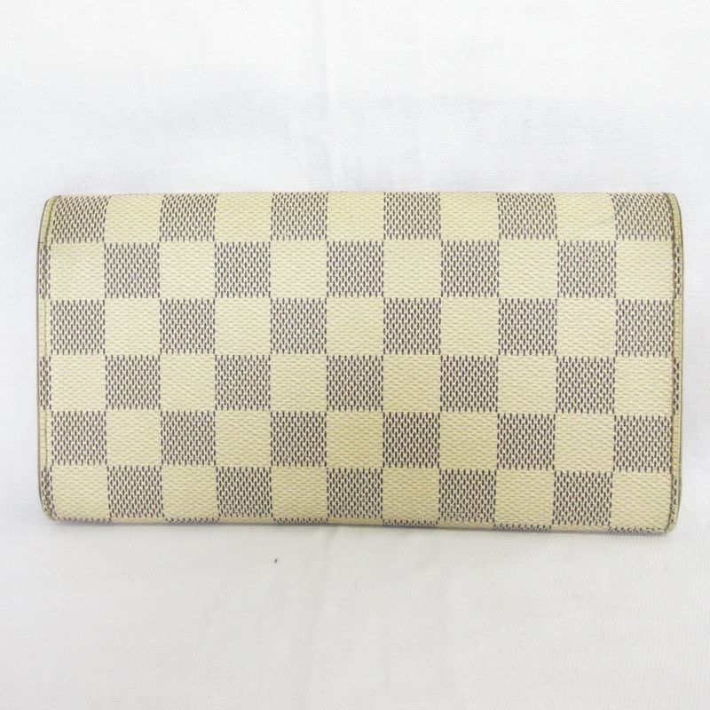 Good Louis Vuitton Damier Azure Portefeuille Emily Bifold Long Wallet N63546