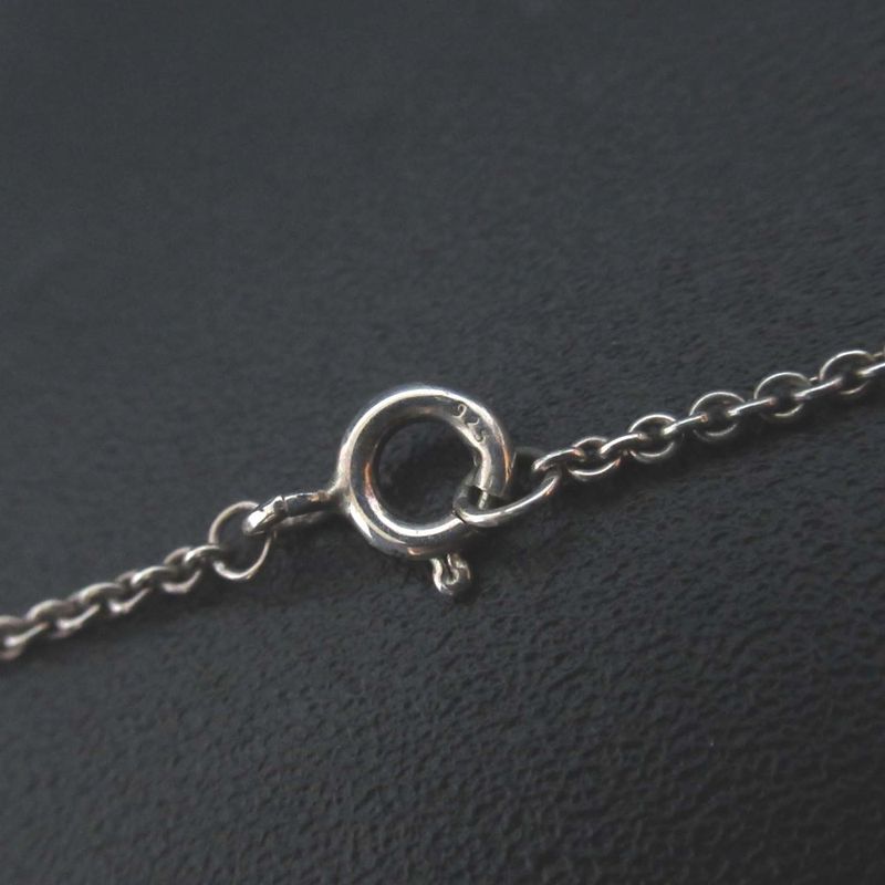 Tiffany & Co Tiffany & Co Heart Link Lariat Necklace 925sv Silver Ladies Used