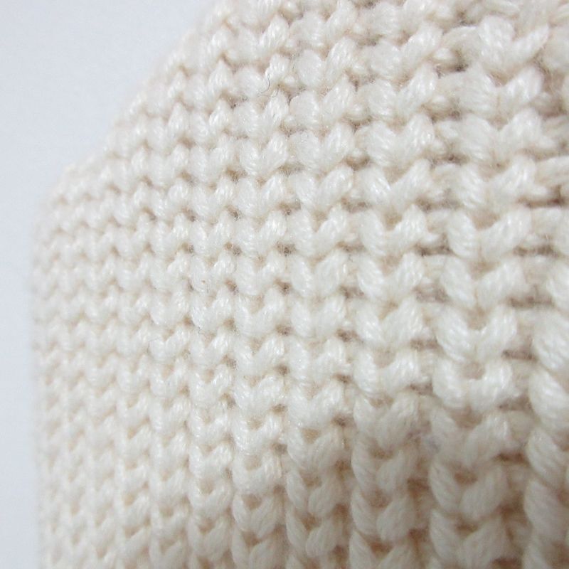 Celine Phoebe Period American Sleeve Cashmere Silk Knit Sweater XS Ivory Ladies