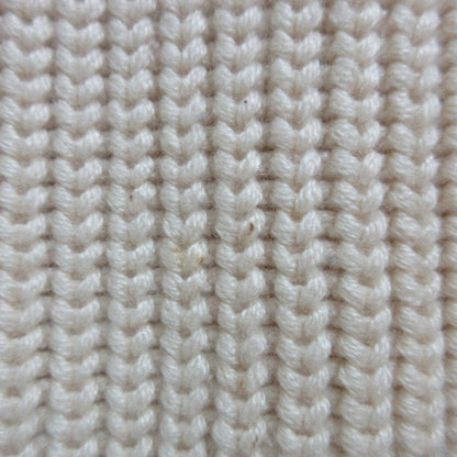 Celine Phoebe Period American Sleeve Cashmere Silk Knit Sweater XS Ivory Ladies