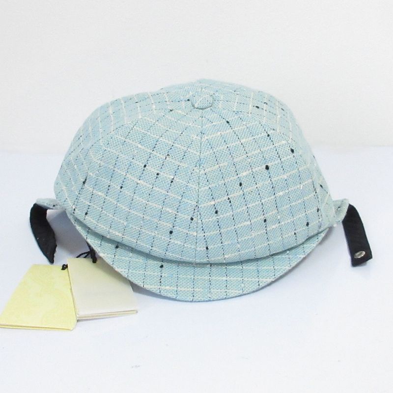Unused 23AW Gucci Double G Cap L 753419 3hat2 L Size Light Blue Ladies Used