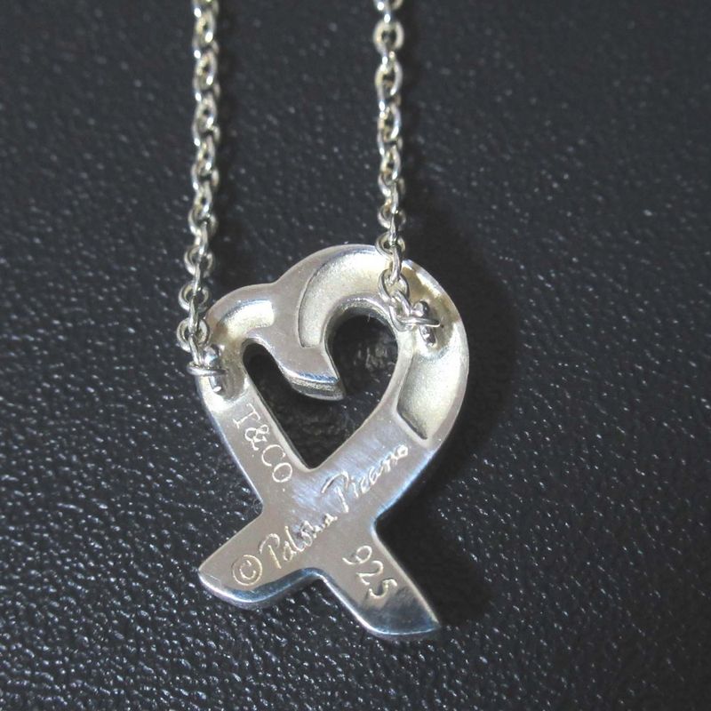 Tiffany & Co Tiffany & Co Paloma Picasso Loving Heart Necklace Pendant 925sv
